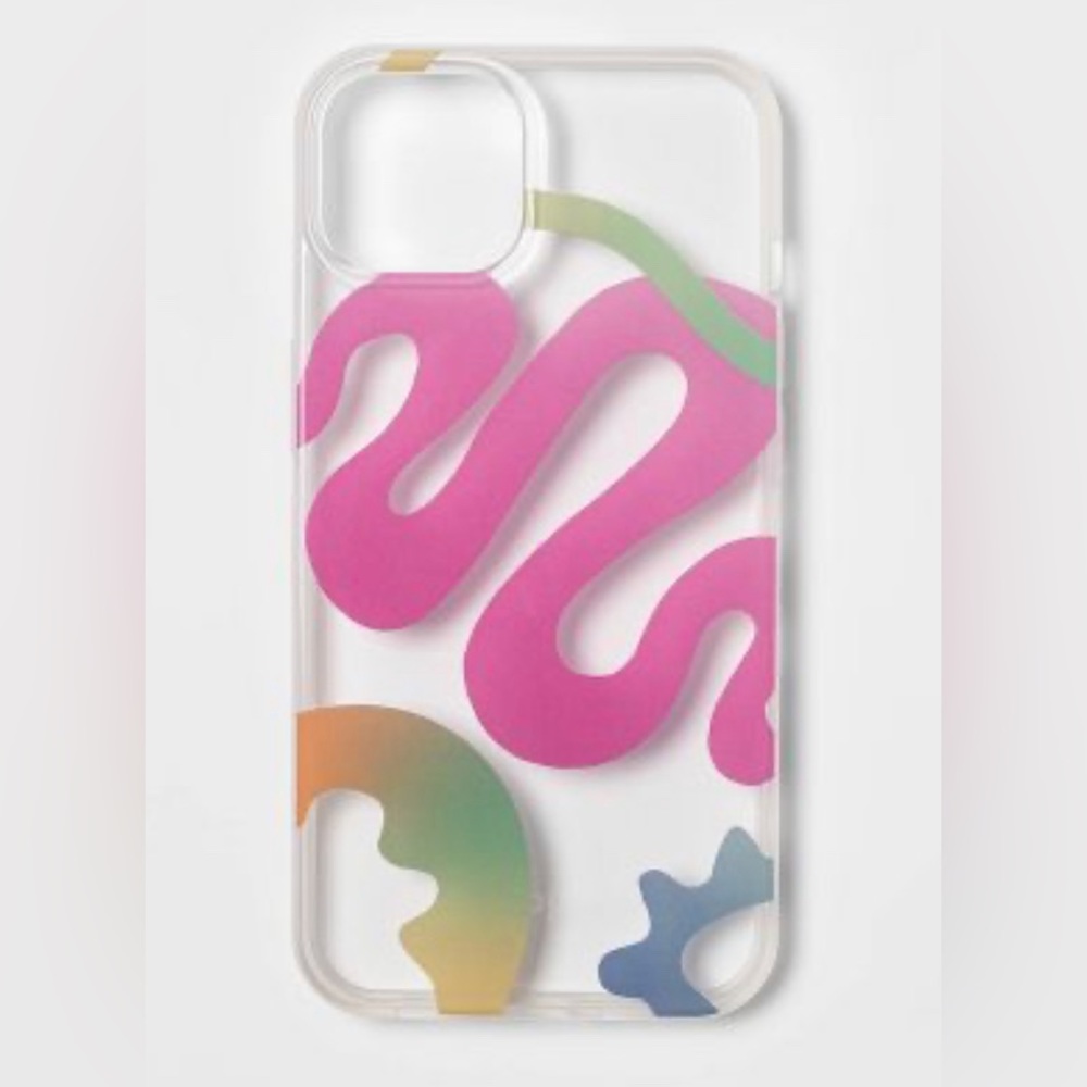 Heyday pink swirl retro phone case iPhone 13